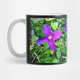 Purple Flowers Mug